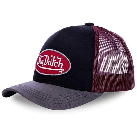 Von Dutch Casquette Rouge et Gris Baseball