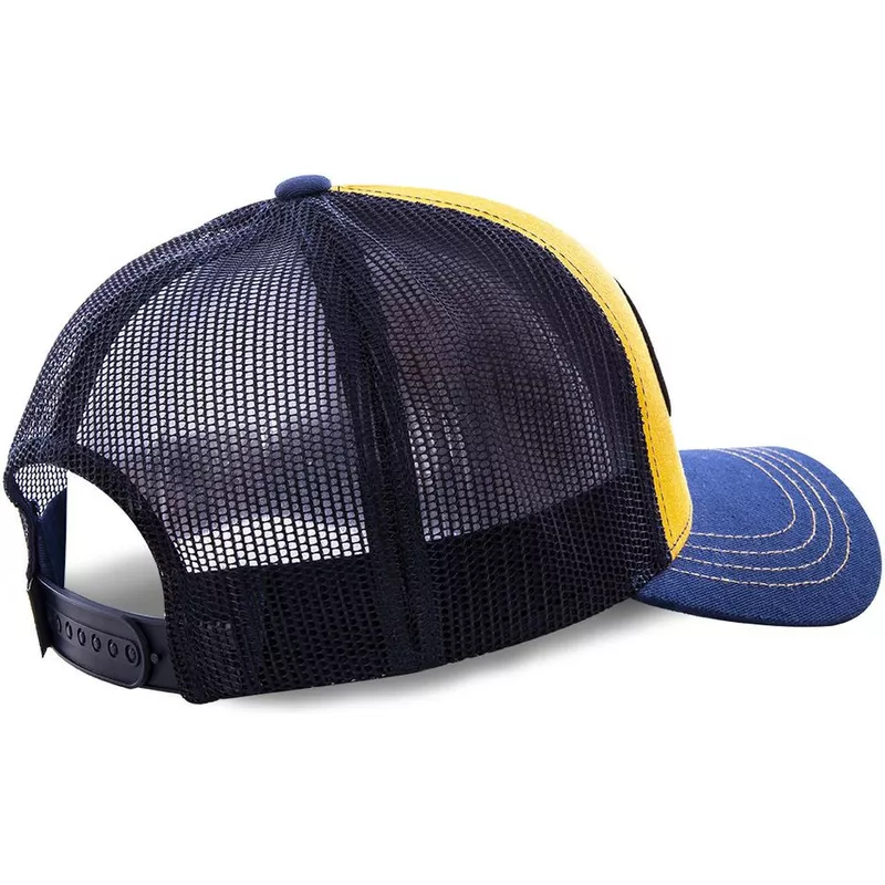 Von Dutch Casquette Jaune et Bleu Marine Trucker