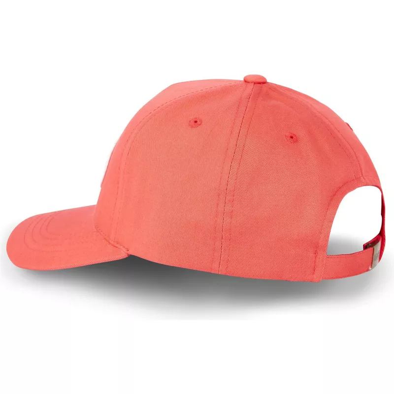 Von Dutch Casquette à Visière Courbée Saumon Ajustable