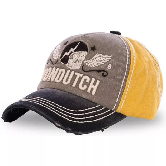 Von Dutch Casquette Xavier Jaune Et Grise Baseball