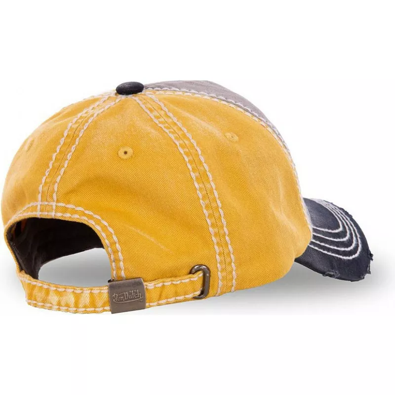 Von Dutch Casquette Xavier Jaune Et Grise Baseball