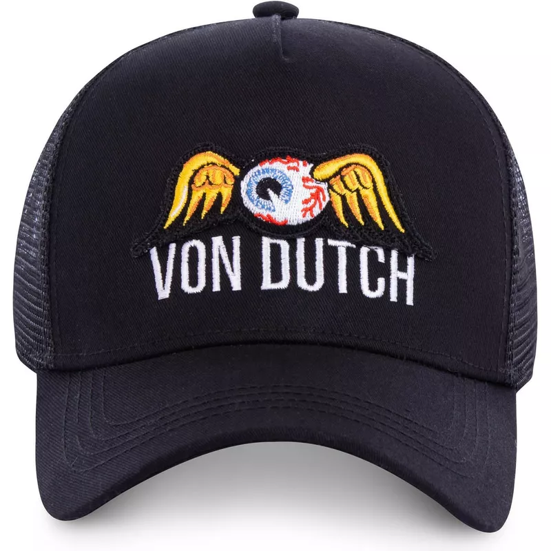 Von Dutch Casquette EYEPATCH Noire Trucker