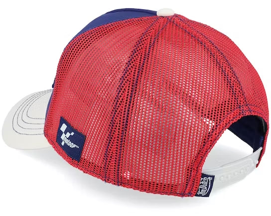 Von Dutch Casquette Moto GP Marine, Blanche & Rouge