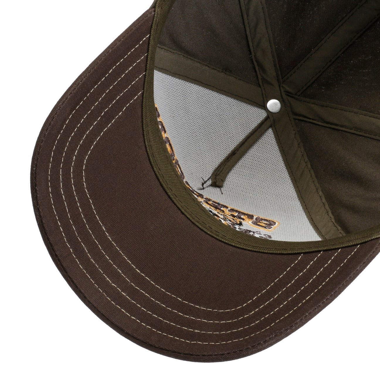 Stetson Casquette Wild Life Since 1865 Beige-Marron