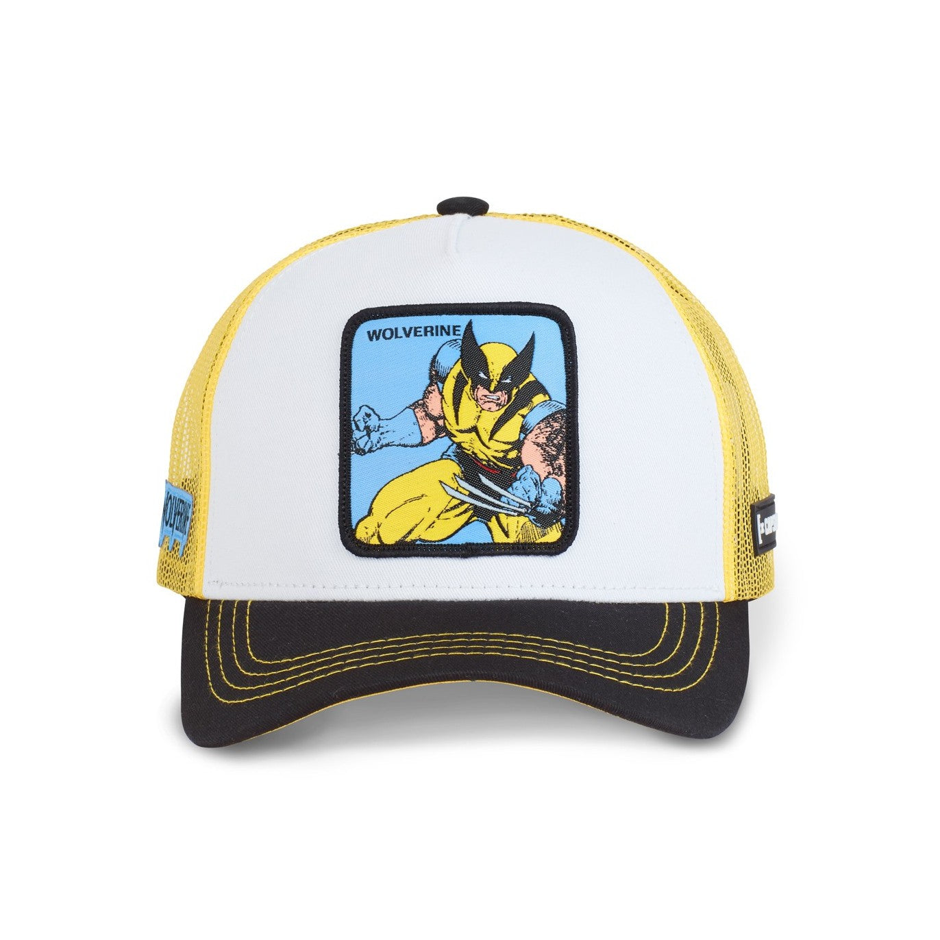 CAPSLAB Casquette Marvel Wolverine Scratch Jaune