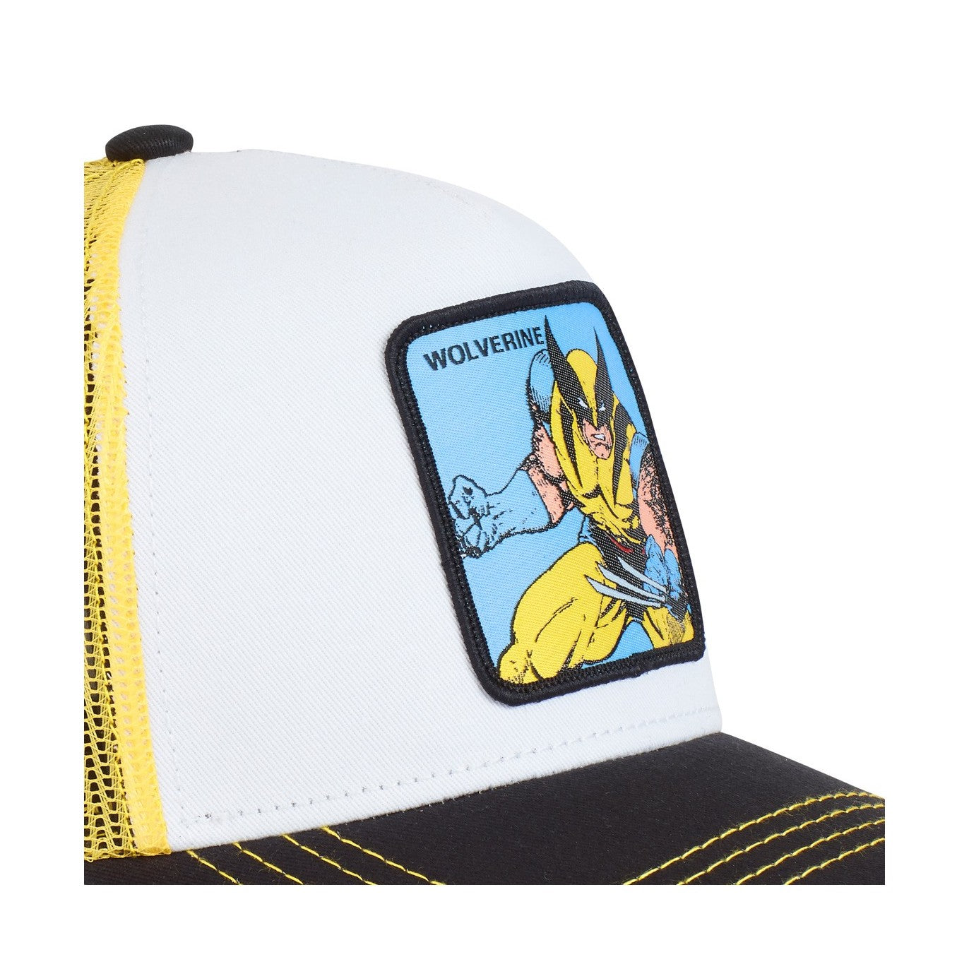 CAPSLAB Casquette Marvel Wolverine Scratch Jaune