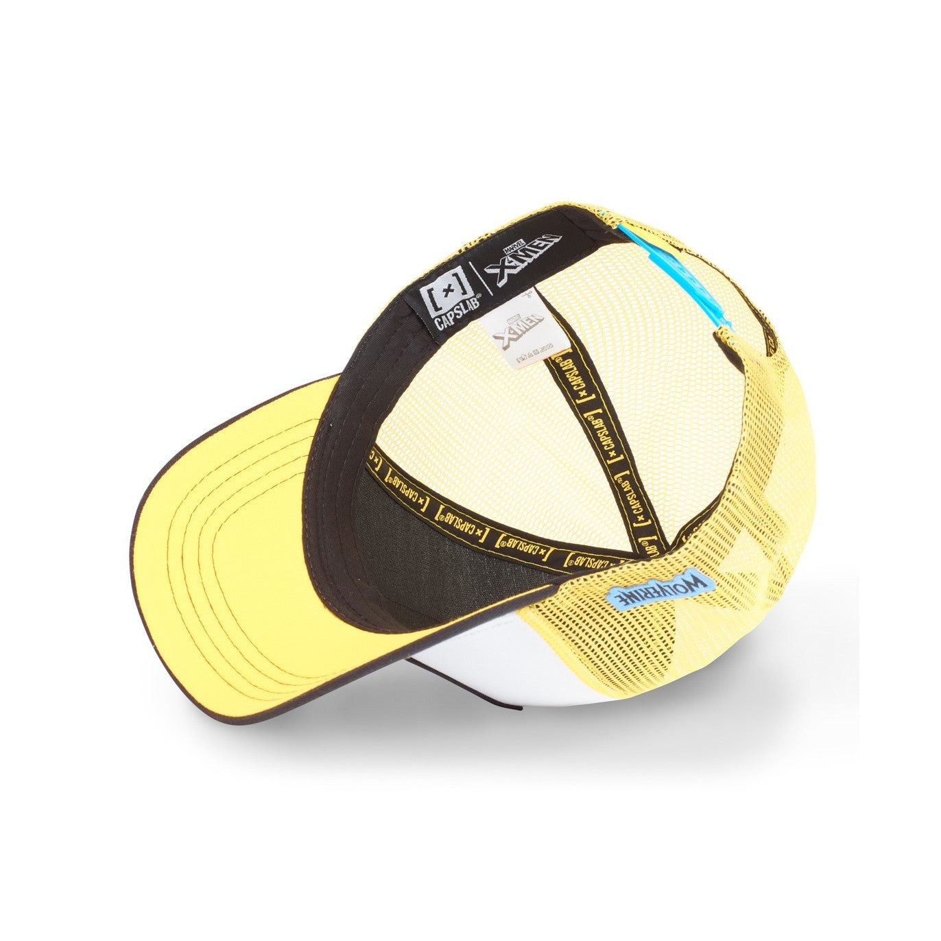 CAPSLAB Casquette Marvel Wolverine Scratch Jaune