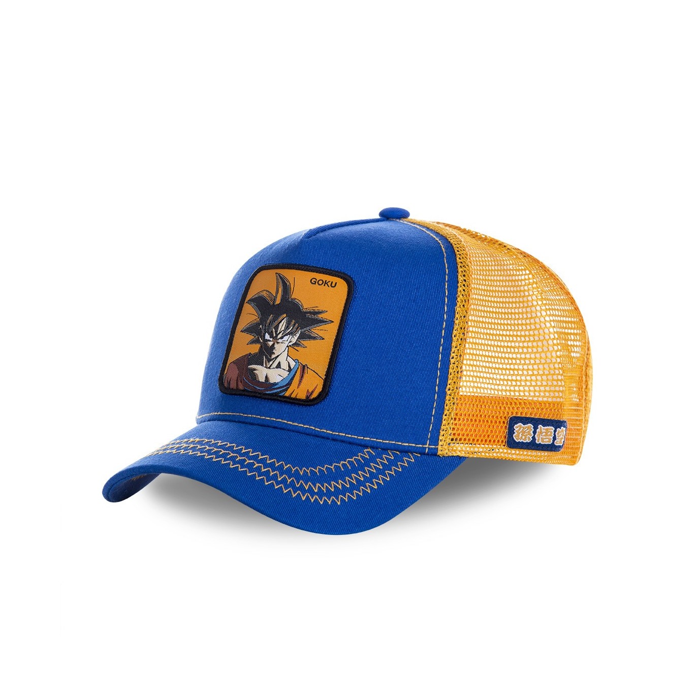 CAPSLAB Casquette Dragon Ball Z Goku Orange/Bleu