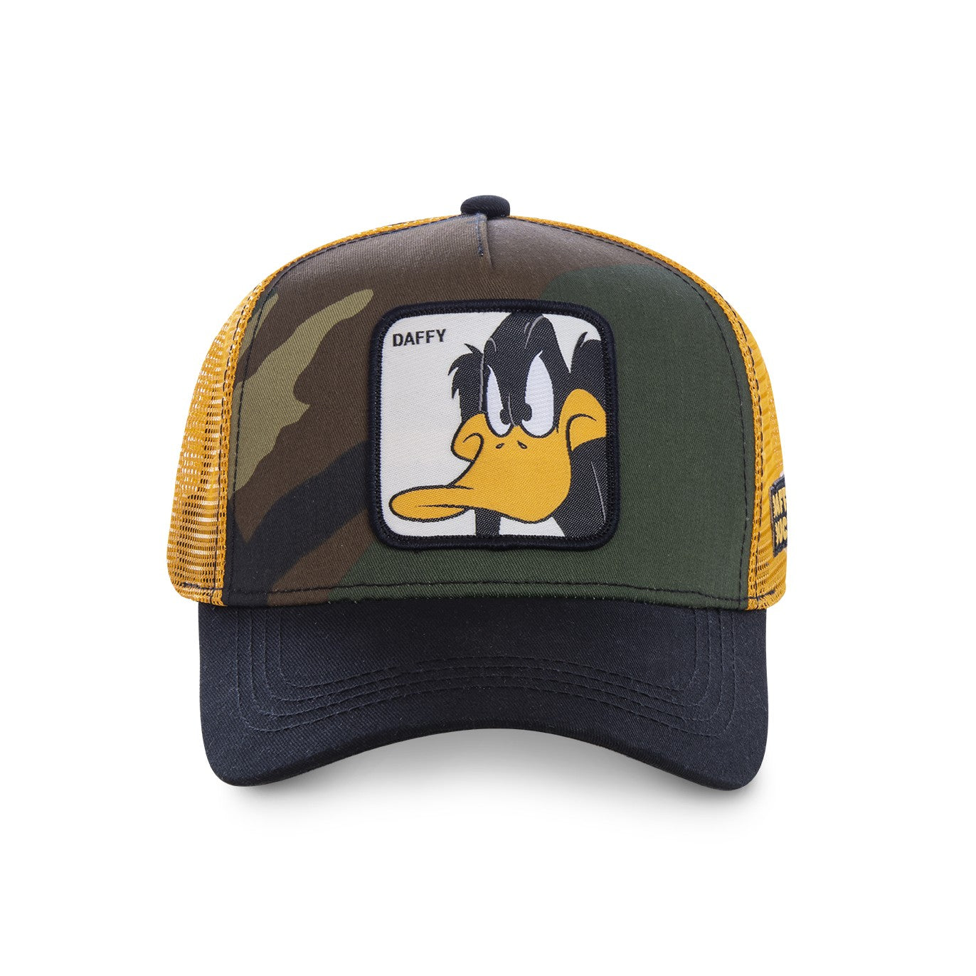 CAPSLAB Casquette Looney Tunes Daffy Camouflage Jaune