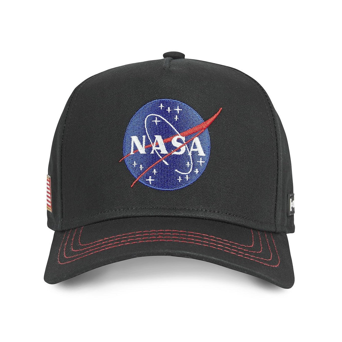 CAPSLAB Casquette Nasa Noir Snapback Baseball