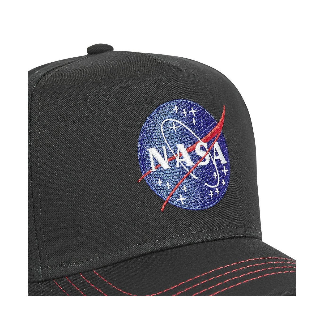 CAPSLAB Casquette Nasa Noir Snapback Baseball