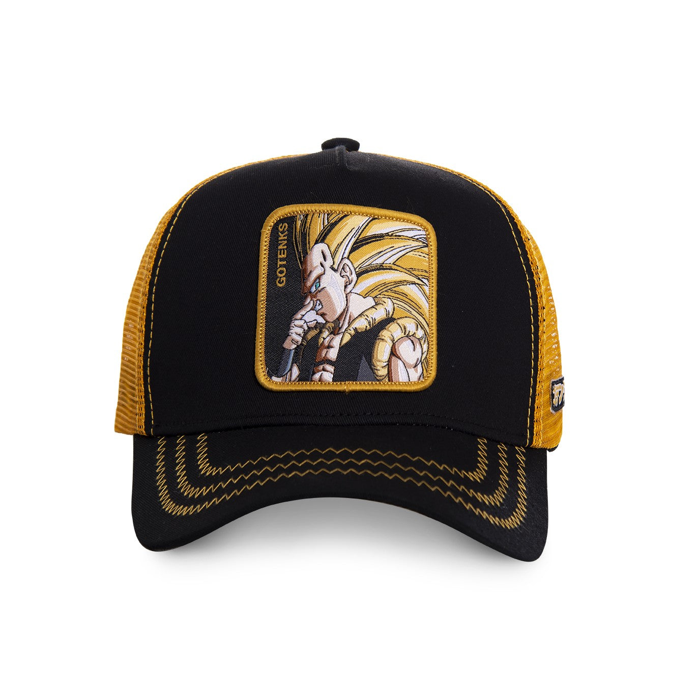 CAPSLAB Casquette Dragon Ball Gotenks Noir/Jaune