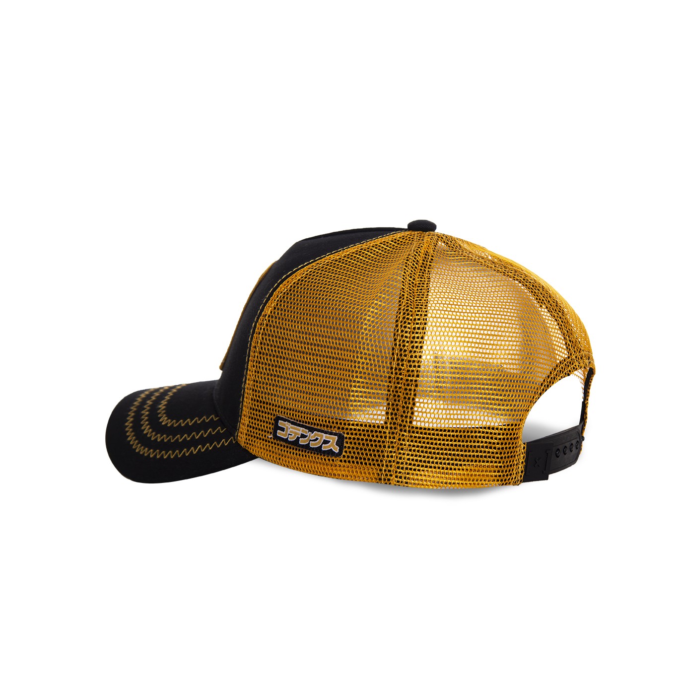 CAPSLAB Casquette Dragon Ball Gotenks Noir/Jaune